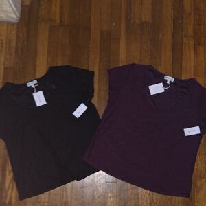 Women's Jessica Simpson Lace Shirt Duo In Plus Size XL